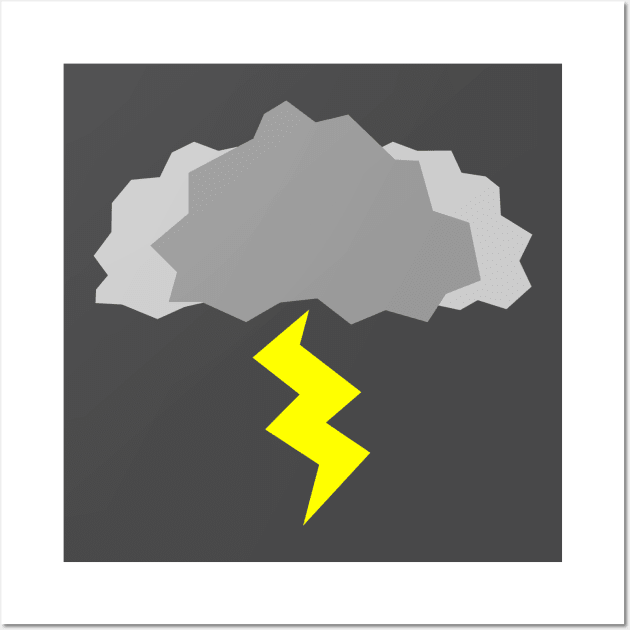 Storm Cloud Wall Art by tvd